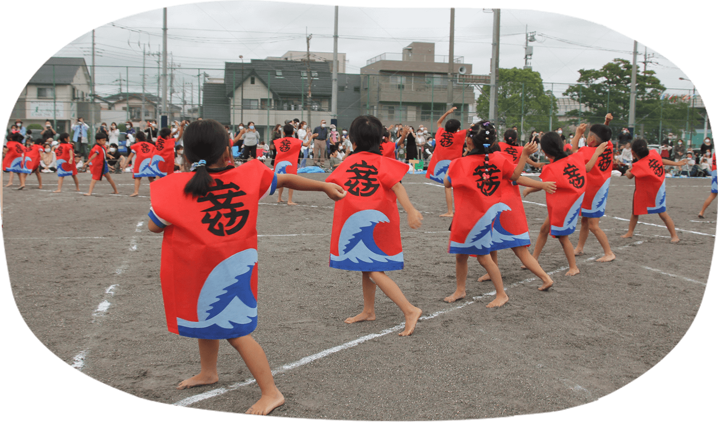 元気な子・明るい子・思いやりのある子